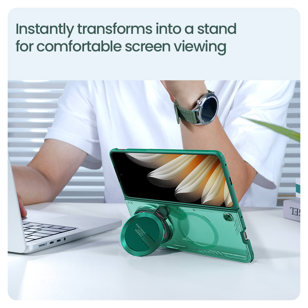 Чехол-крышка NILLKIN для Oppo Find N5 (серия Iceblade Fold Magnetic)